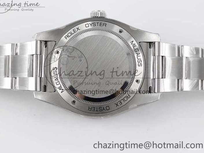 1:1 Milgauss ICE TWF Best SH3131 Blue Bracelet on 116400 SS GV 904L Dial Edition 0211